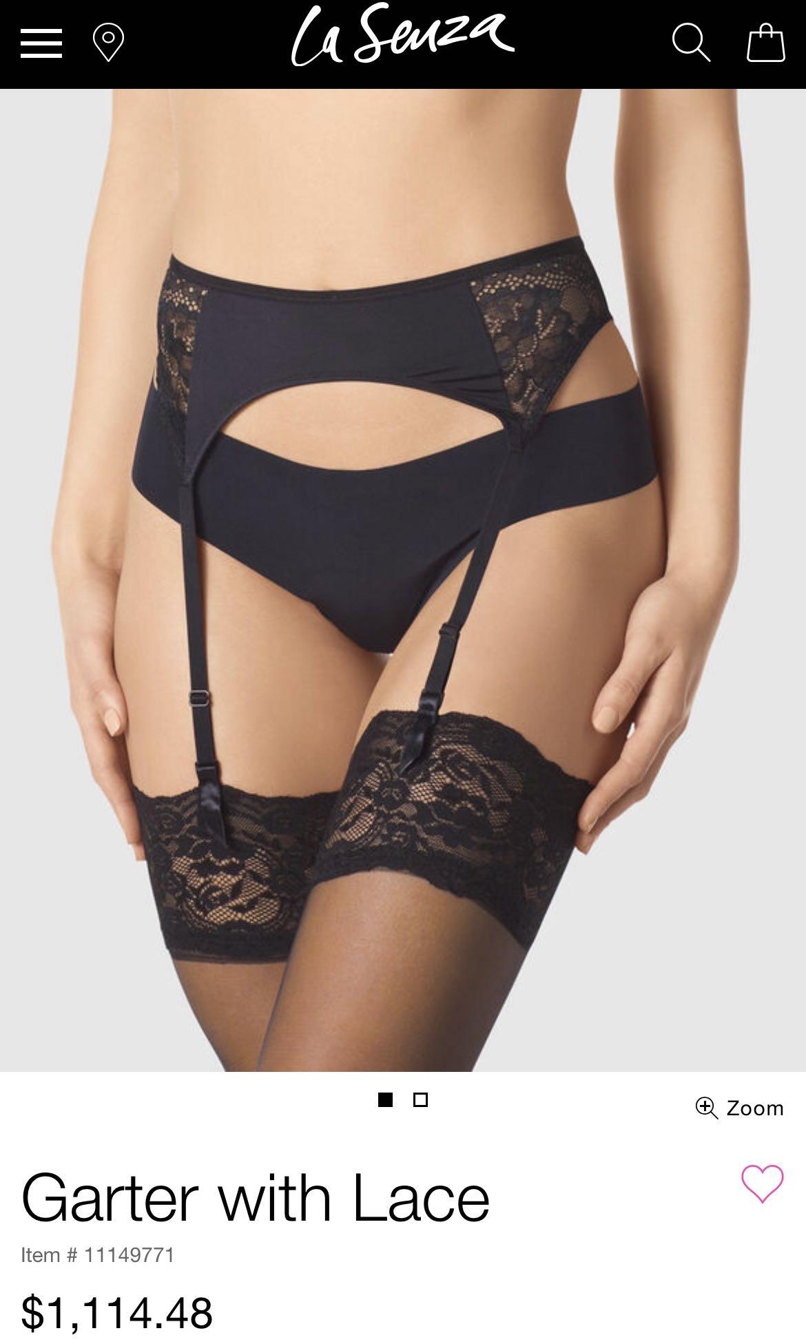 La senza clearance garter belt
