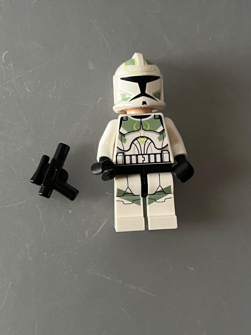 Lego Green Clone Trooper 7913 star wars minifigure Hobbies Toys
