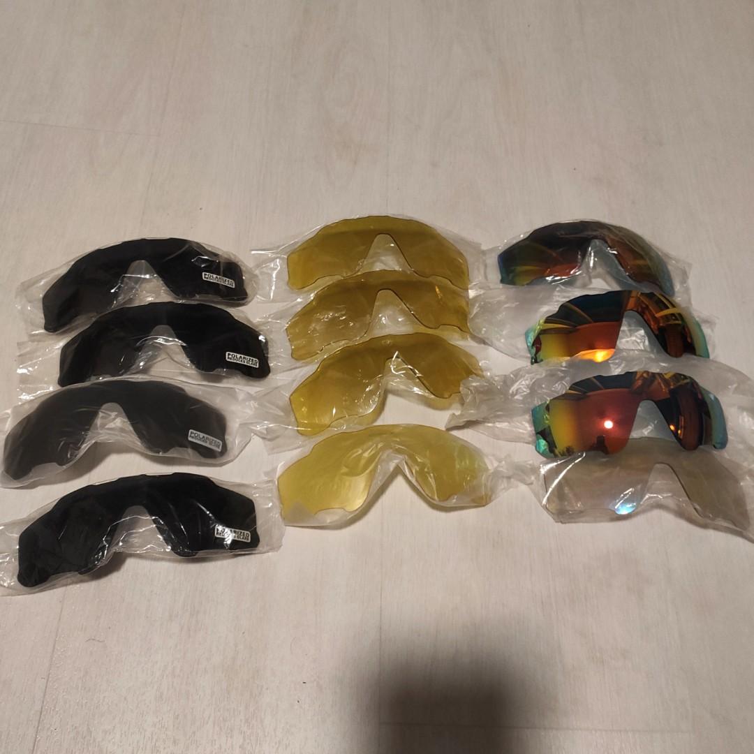 FREE SMARTPAC Lenses for Jawbreaker Polarized Iridium Yellow Clear