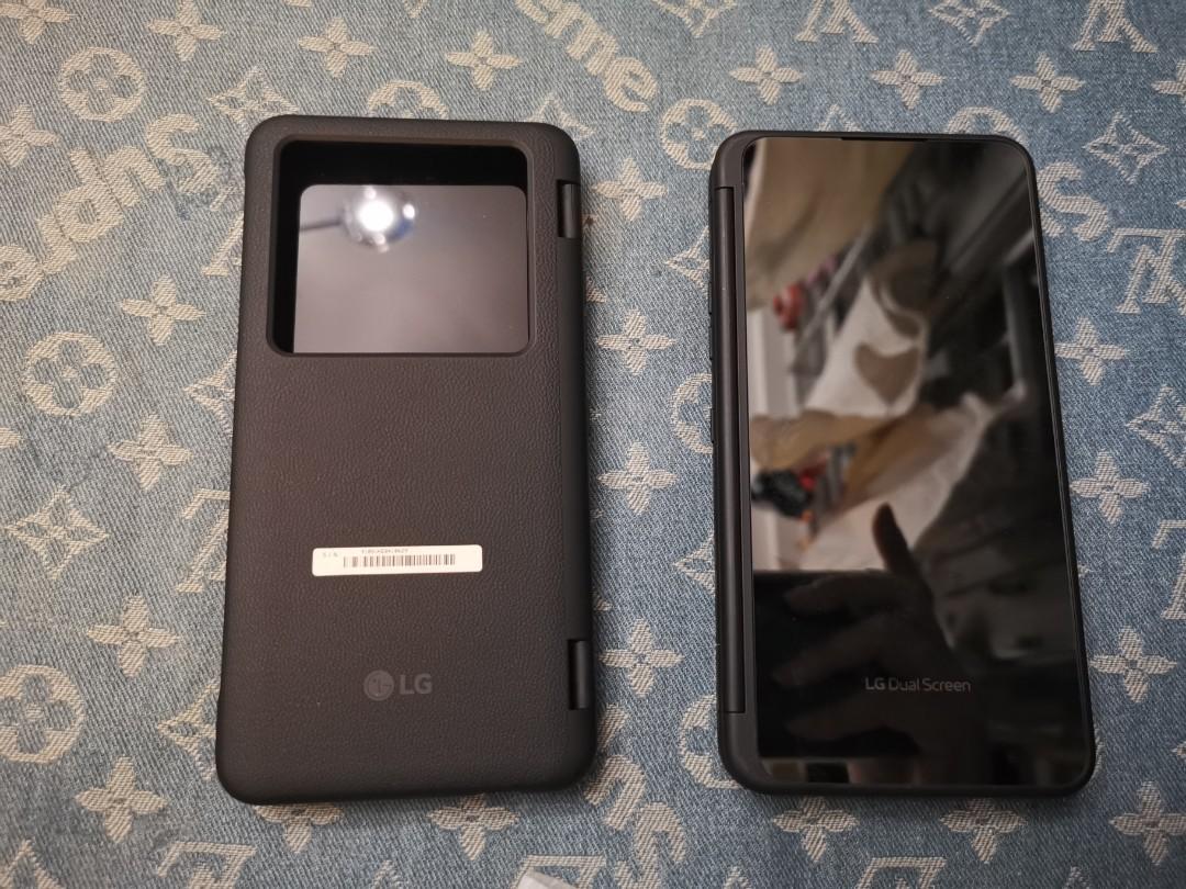 Lm V515n Lg G8x Dual Screen Cover LG G8X ThinQ用 デュアル