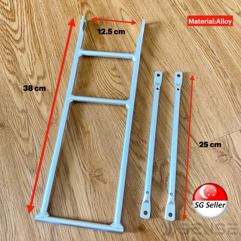 Lightweight Brompton Rack Aceoffix Easy Push Roll Stable Ezwheel ...