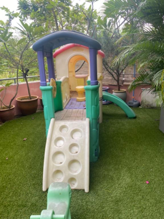 Little tikes plastic swing set sales