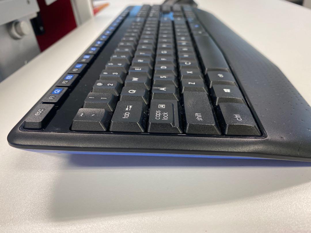 Logitech K345 full sized wireless keyboard and M275 mouse, Computers