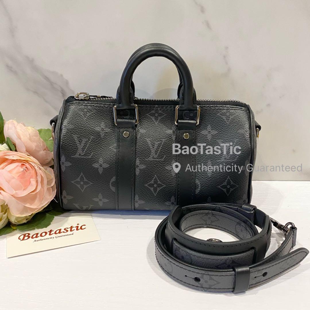 Louis Vuitton Keepall XS Monogram Eclipse Reverse, Luxury, Bags & Wallets  on Carousell