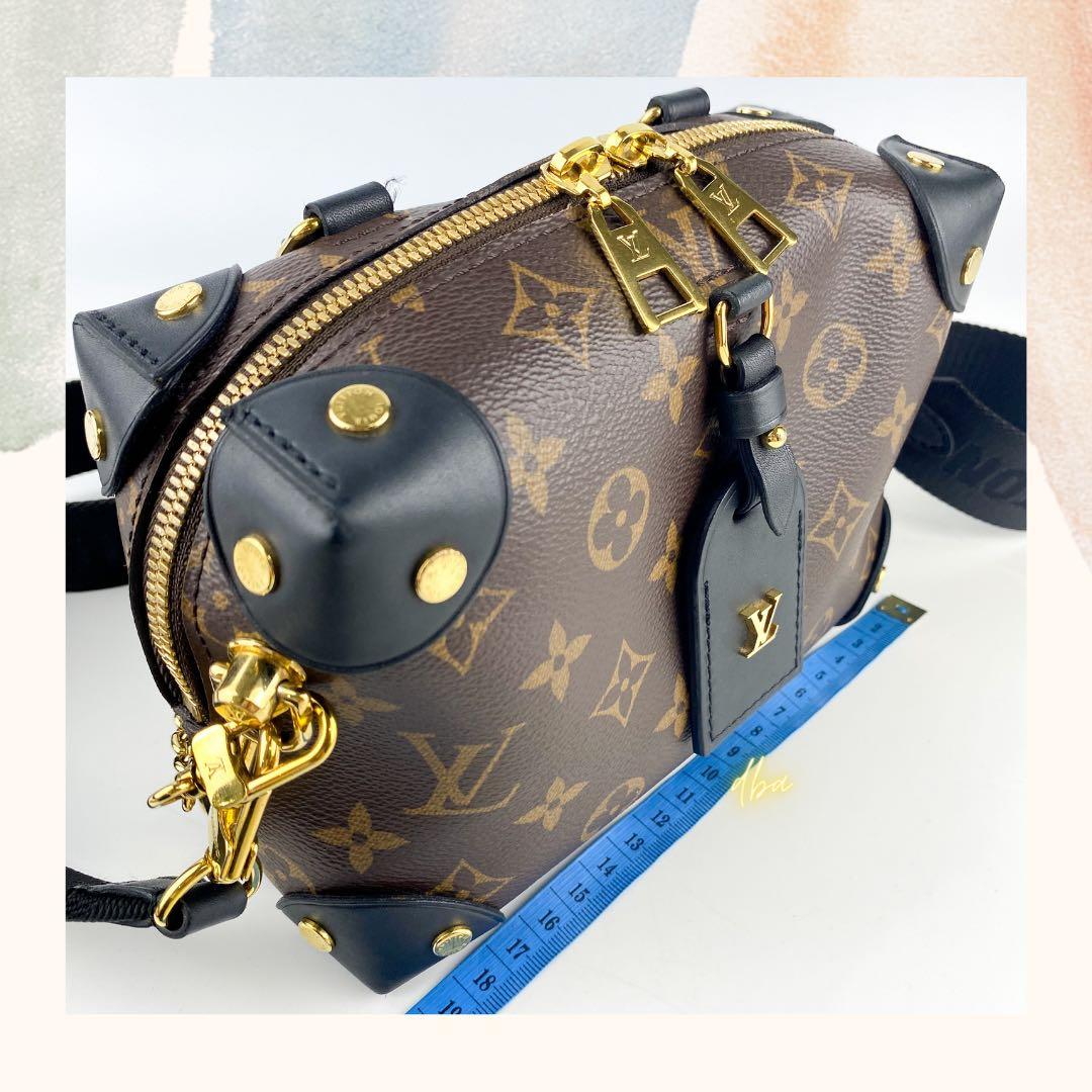 RUSH RUSH SALE Louis Vuitton Petite Malle Souple Monogram Bag (Pink),  Luxury, Bags & Wallets on Carousell