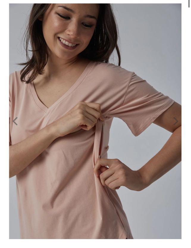 Side zipper nursing top hotsell