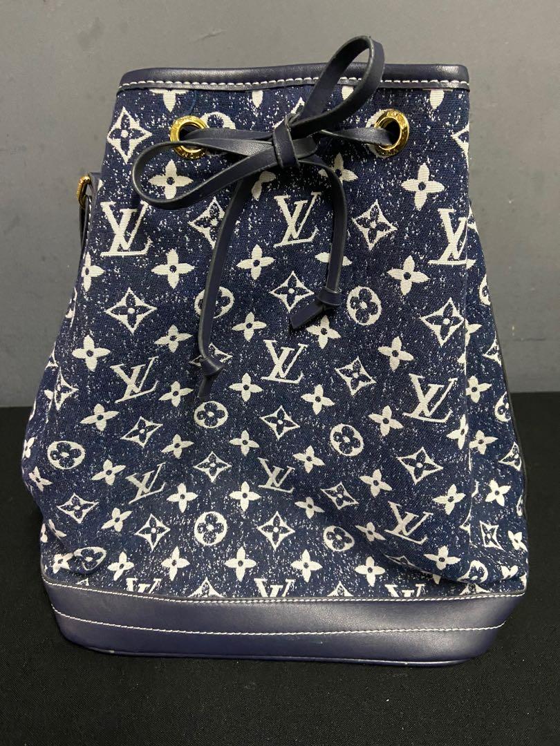 Louis Vuitton, Bags, Denim Bucket Bag