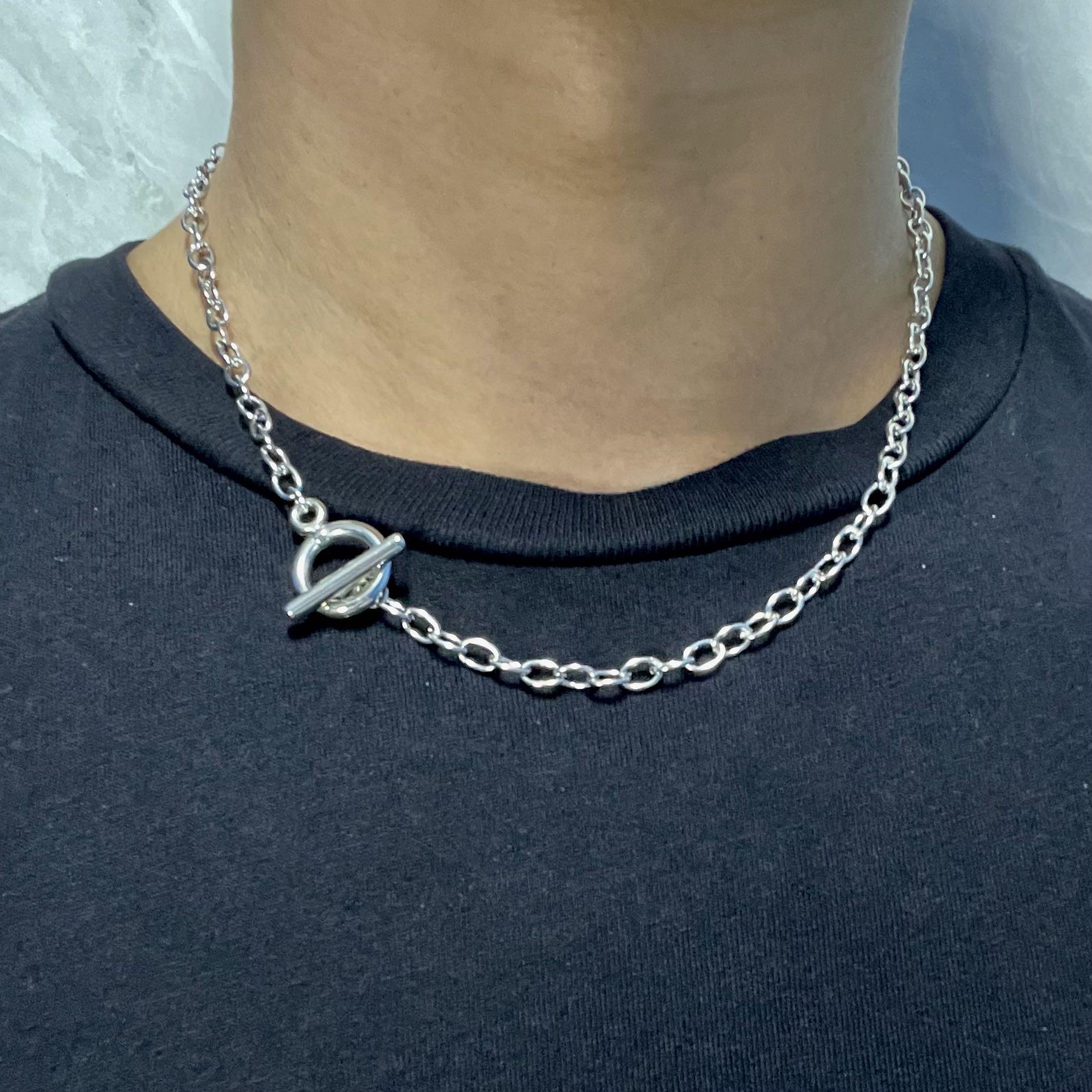 Hoop link on sale necklace