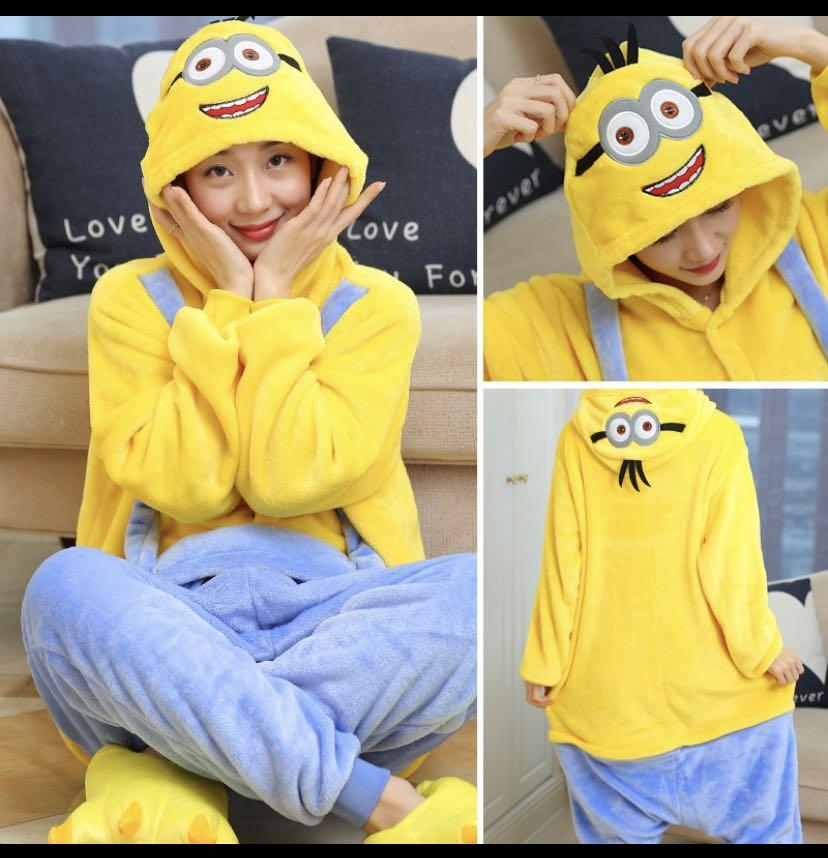 Minion one piece best sale pajamas