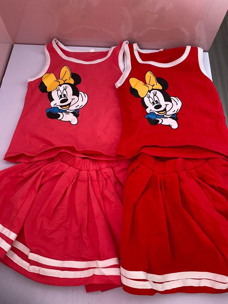 Girls minnie cheap mouse skirt