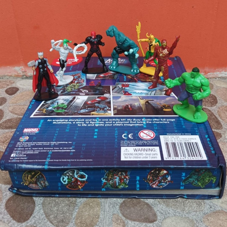 My Busy Book - Marvel Avengers Assemble, Buku & Alat Tulis, Buku Anak ...