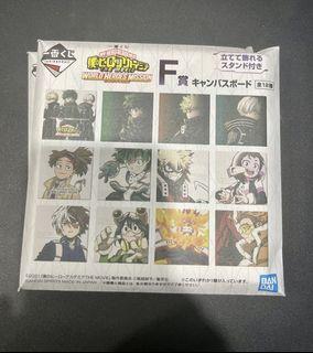 my hero academia kuji board