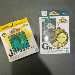 my hero academia kuji keychain