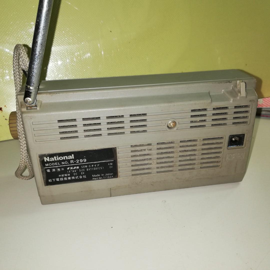 national r299-radio (Category: Soundbars, Speakers & Amplifiers) located in Paranaque City. Submitted by 4thestate.surplusan (Listing ID 1166653455, Image 3). Description: a vintage national r 299 radio tested ok but sold as is only loc san antonio paranaque.
