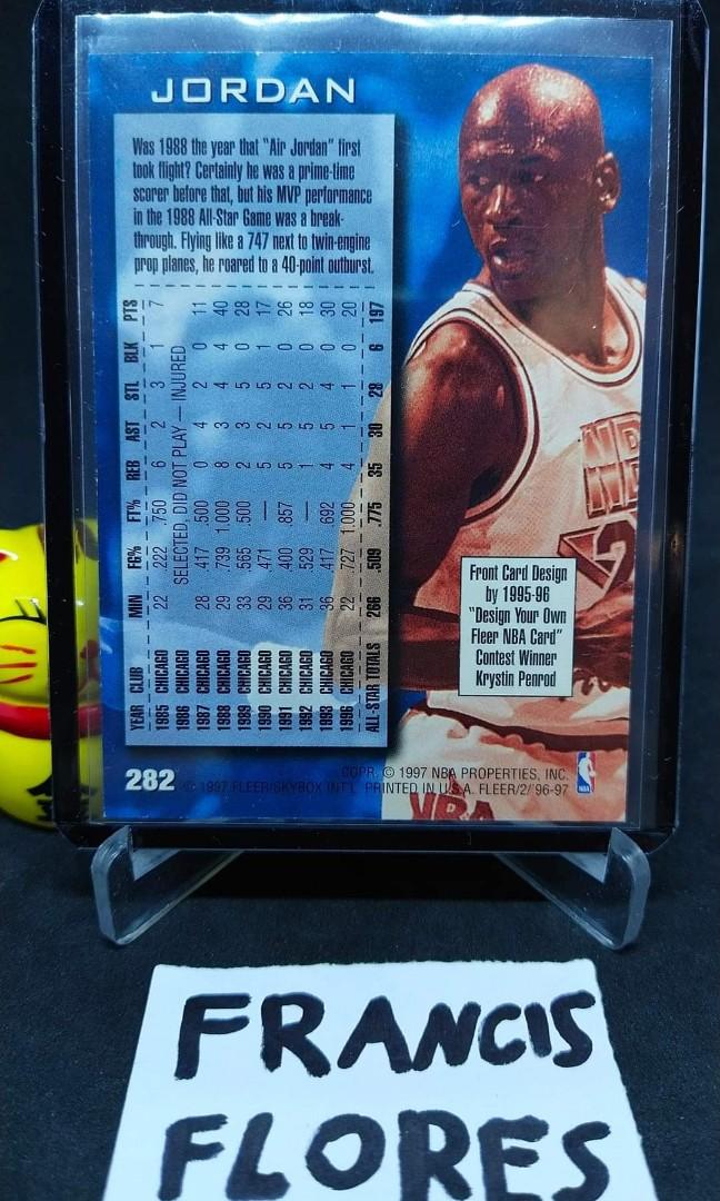 1996 Michael Jordan Signed NBA All Star Jersey. Basketball, Lot #83210