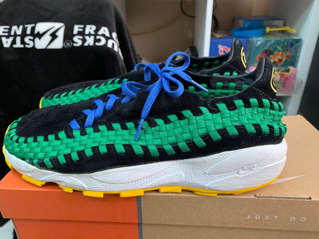 Nike air footscape woven worldcup Brazil US 10 28cm dunk af1 sb supreme  wtaps nbhd fragment design htm, 男裝, 鞋, 波鞋- Carousell