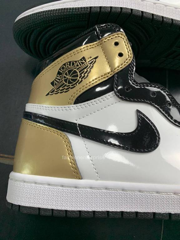 Air jordan 1 retro high og nrg gold toe store