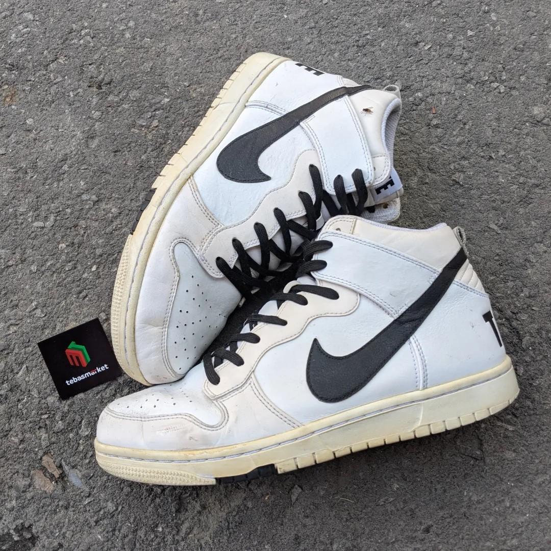nike dunk high cream