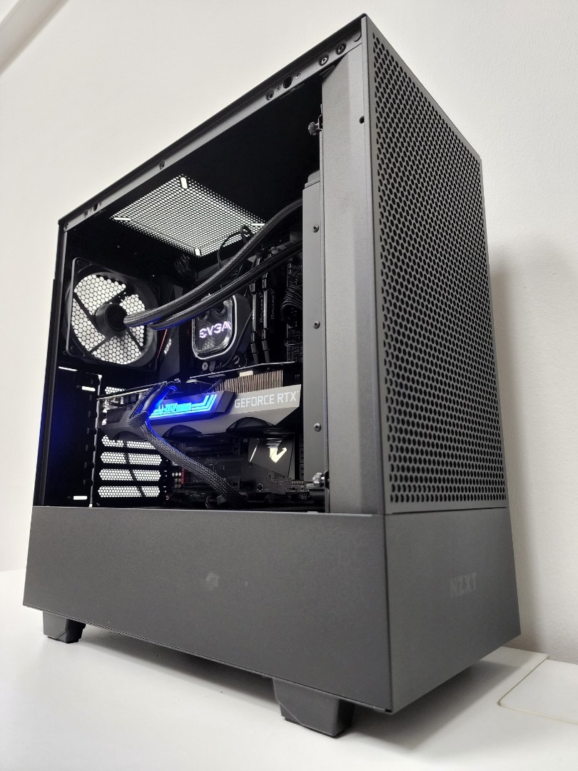 NZXT CUSTOM GAMING PC RYZEN 5 5600X + RTX 3070 TI Gaming Desktop. Upgradeable to RTX 3080 TI
