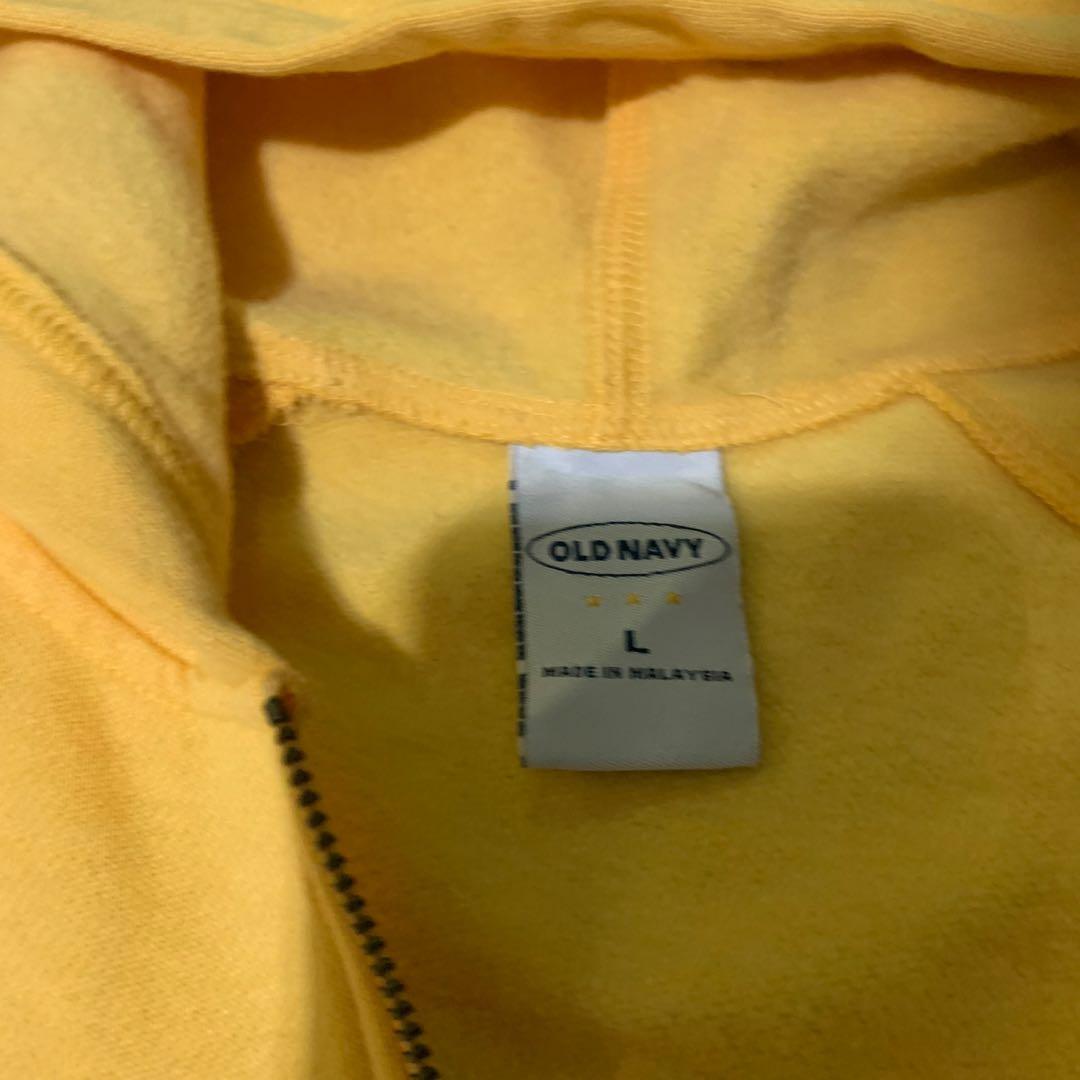 Old Navy Yellow Half Zipped Hoodie Women s Fashion Coats