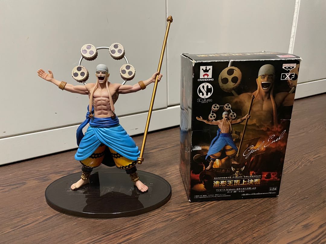 One Piece Enel Figure DXF