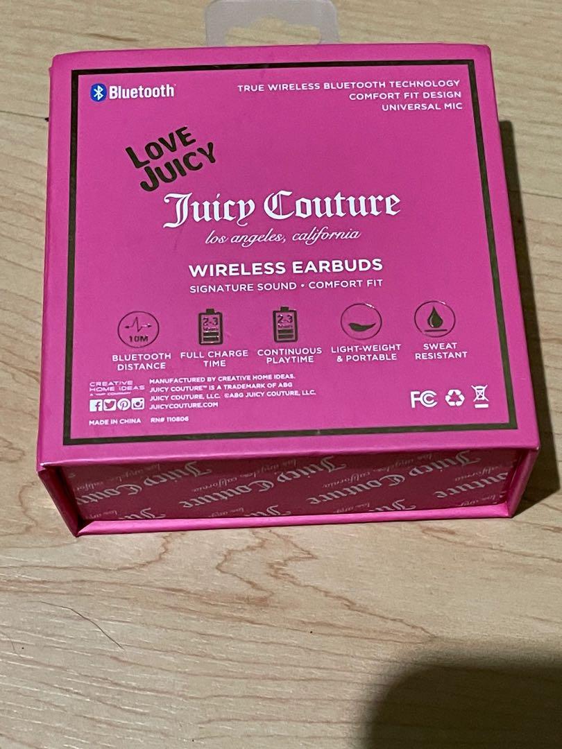 Original Juicy Couture Earbuds REPRICED!!!, Audio, Earphones on Carousell