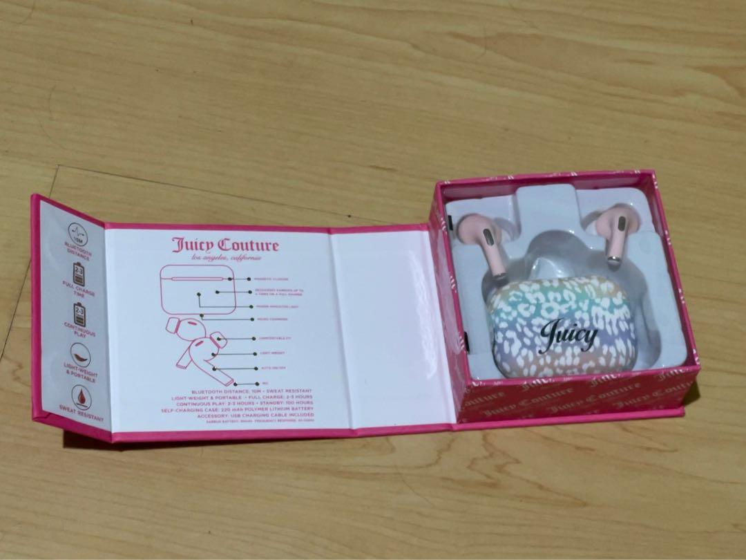 Original Juicy Couture Earbuds REPRICED!!!, Audio, Earphones on Carousell