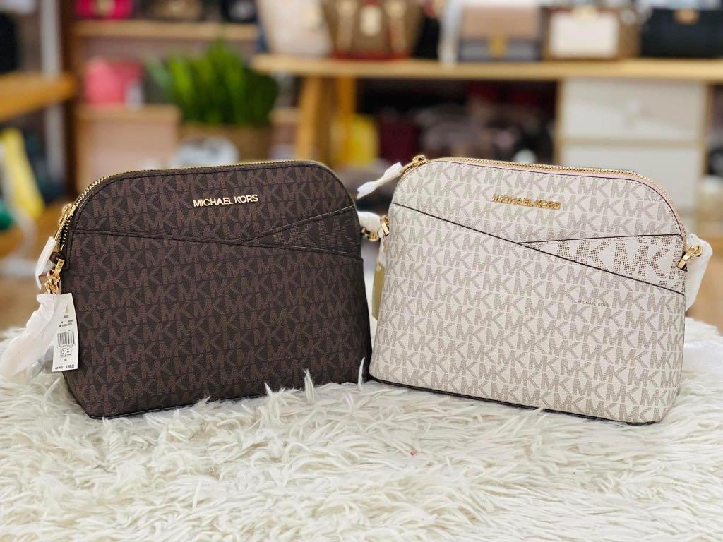 ORIGINAL MICHAEL KORS DOME CROSSBODY MONOGRAM