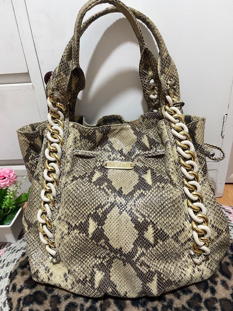 Original MK Snake Skin phyton Leather Rare Style Totebag, Luxury, Bags ...