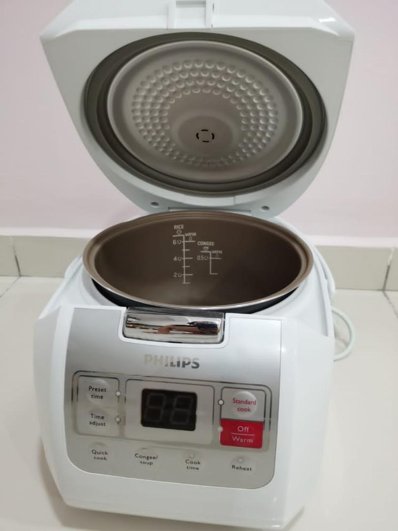 Philips Fuzzy Logic Rice Cooker HD3030, TV & Home Appliances, Kitchen