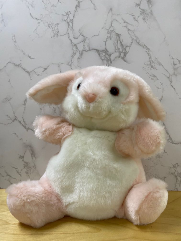 Pink Bunny Hand Puppet, Hobbies & Toys, Toys & Games on Carousell