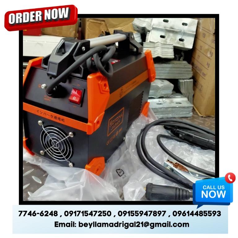 Portable Welding Machine (Category: Construction Tools & Equipment) located in Manila. Submitted by bellarobart (Listing ID 1166715845, Image 1). Description: Portable Welding Machine Brand: Hoyoma 300A 220V Single Phase Note: Prices are subject to change without prior notice. 𝑹𝑶𝑩𝑨𝑹𝑻 𝑪𝑶𝑵𝑺𝑻𝑹𝑼𝑪𝑻𝑰𝑶𝑵 𝑺𝑼𝑷𝑷𝑳𝑰𝑬𝑺 SEND US MESSAGE FOR INQUIRIES ‼️‼️ 🔵100% Trusted Supplier 🔵Competitive Price 🔵𝑾𝒆 𝒂𝒓𝒆 𝑫𝑻𝑰 𝑹𝒆𝒈𝒊𝒔𝒕𝒆𝒓�