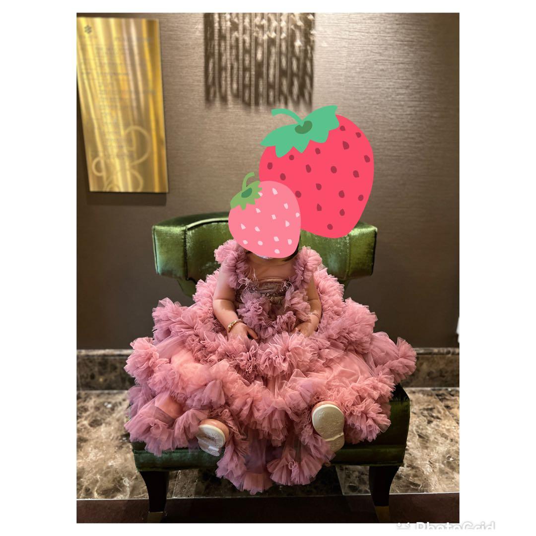 Posh and pearls gown, Babies & Kids, Babies & Kids Fashion on Carousell