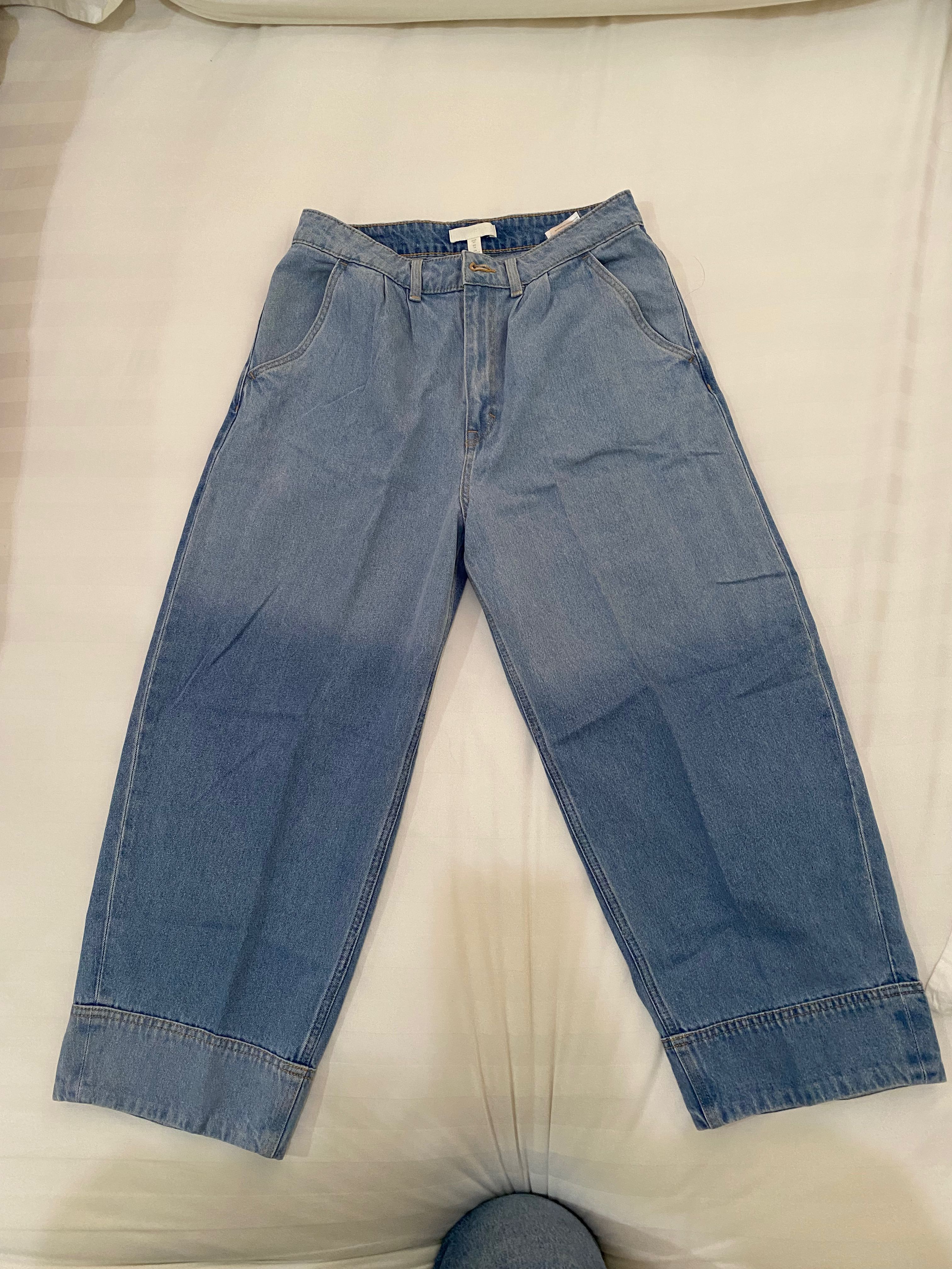 PRELOVED CELANA H\u0026M LIGHT DENIM (CALF 