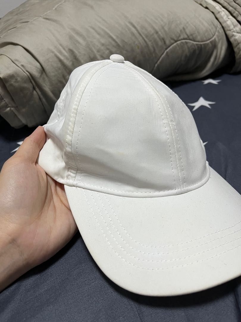Primark White Cap, Men's Fashion, Watches & Accessories, Caps & Hats on