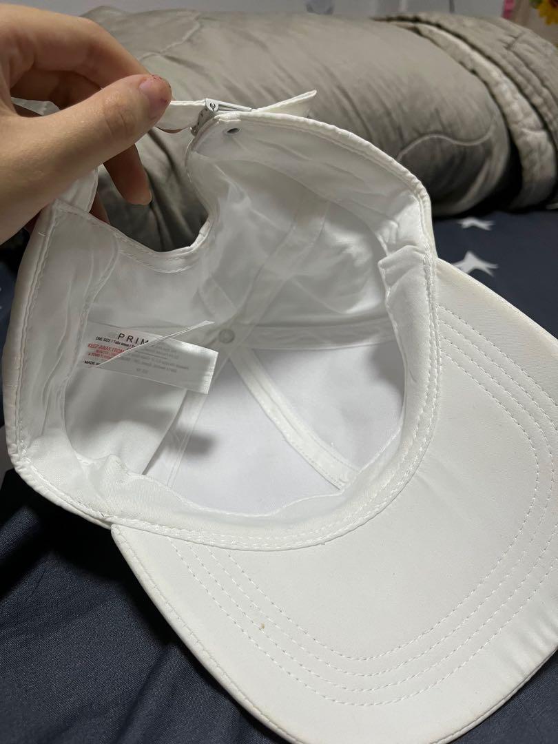 Primark White Cap, Men's Fashion, Watches & Accessories, Caps & Hats on