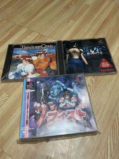 PS1 NTSC-J Black Disc Games