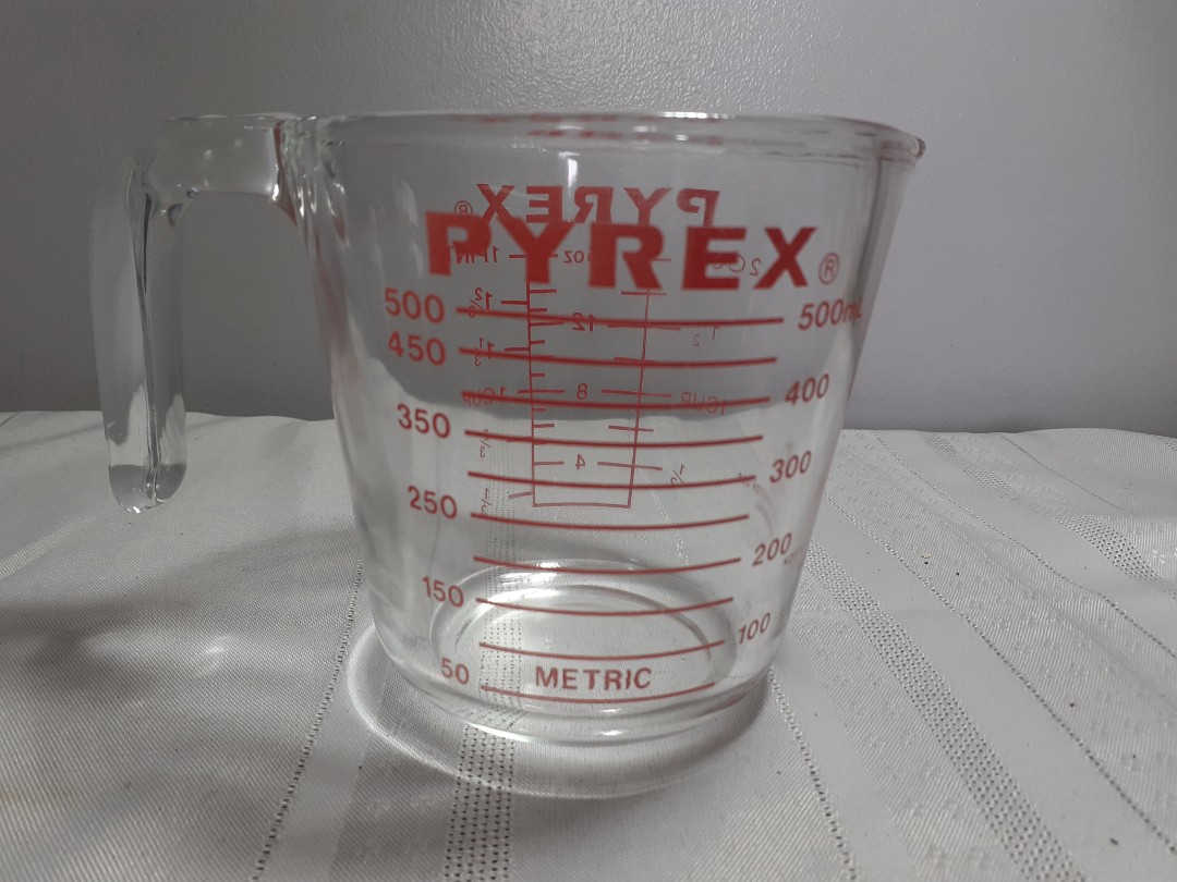 Pyrex 2 Cup / 500 ml Measuring Cup, Furniture & Home Living ...