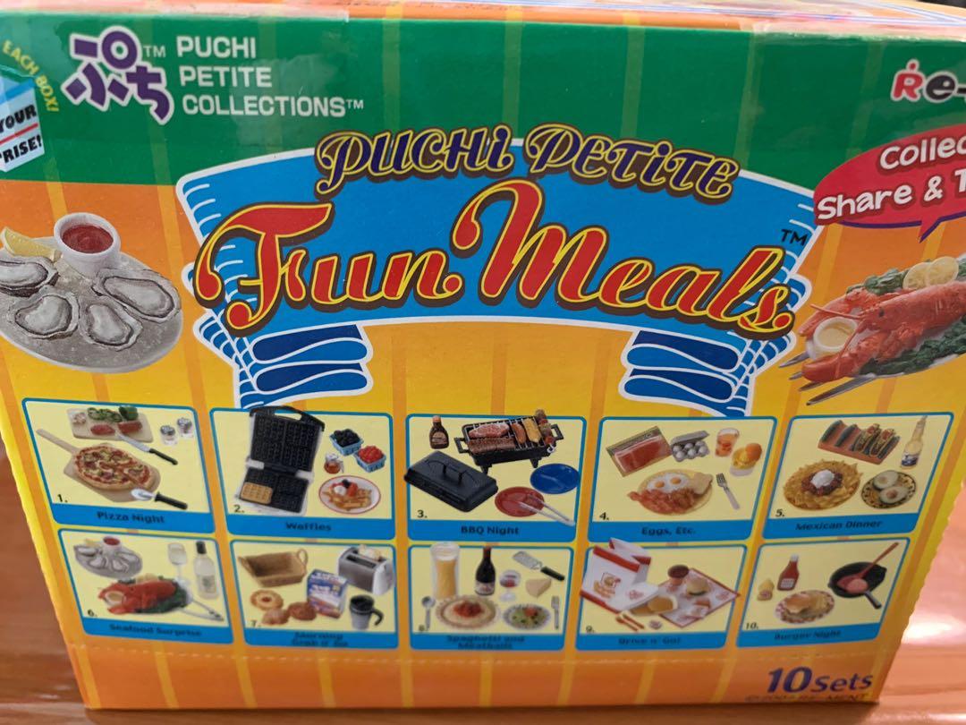 好評格安リーメント　ぷちサンプル　Fun Meals ファンミール全10種未開封品 小物・アクセサリー
