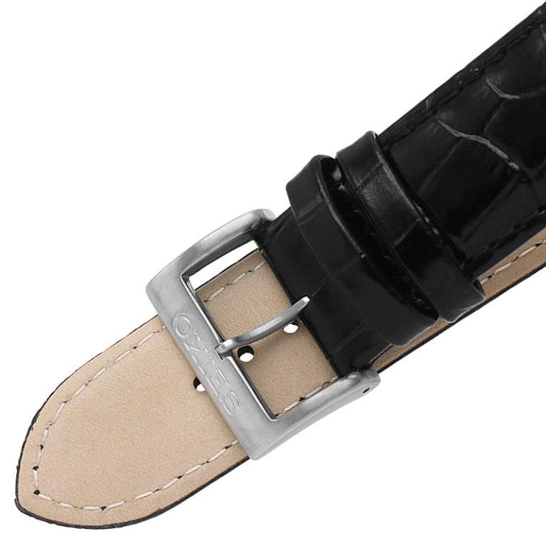 *RESTOCKED* Seiko SSB383P1 Chronograph Analog Black Leather Strap Men's