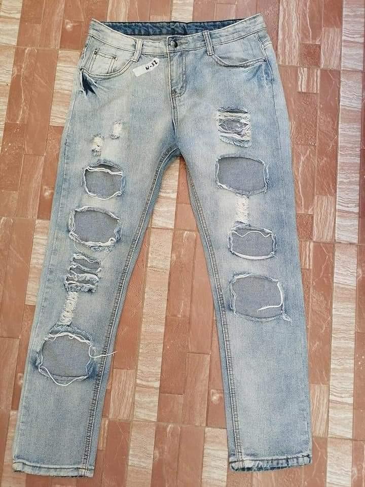 Ripped Jeans, Women's Fashion, Bottoms 