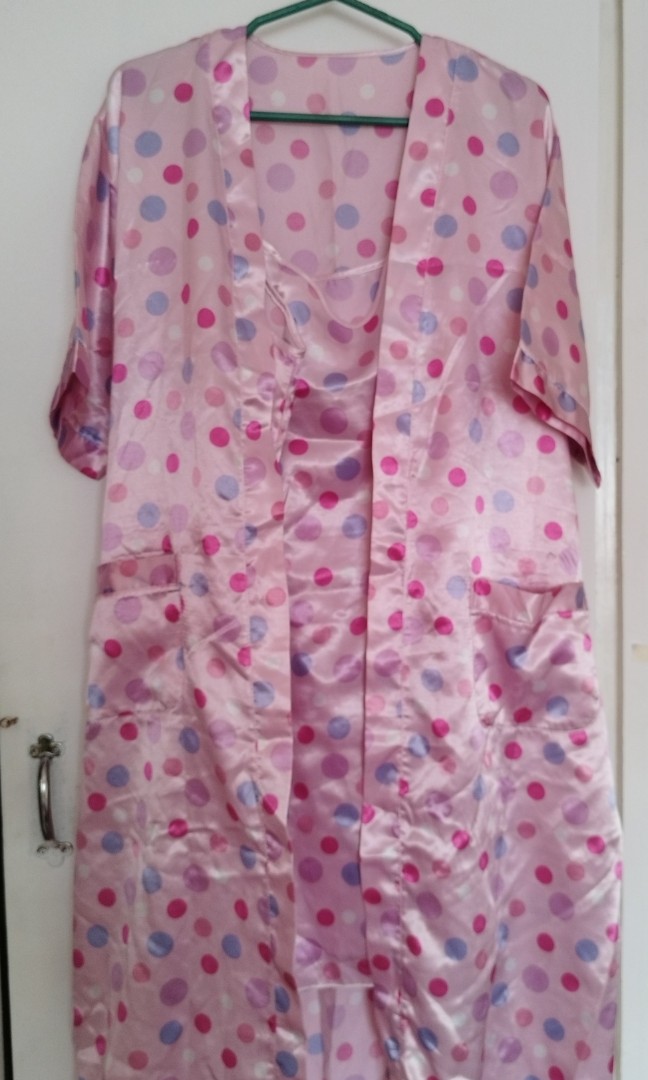 robe with inner, Women's Fashion, Undergarments & Loungewear on Carousell