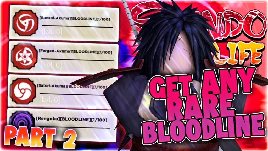 ROBLOX Shindo Life Narumaki Six Paths and any spinnable Bloodline farming  service + (FREE PS FOR A MAP OF YOUR CHOICE) Pls read description!, Video  Gaming, Video Games, Others on Carousell