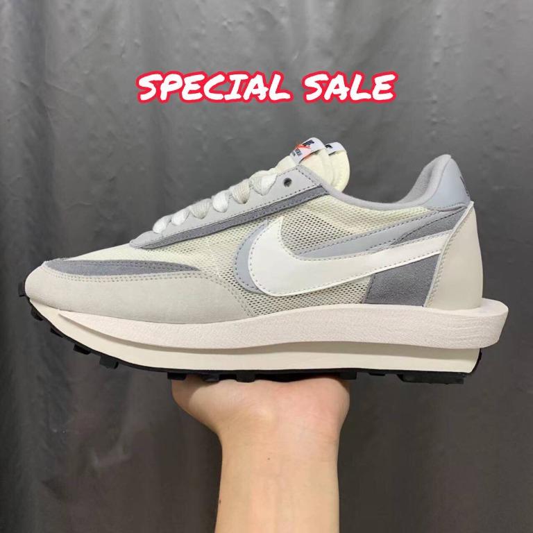 Sacai x nike ldwaffle summit white 2025