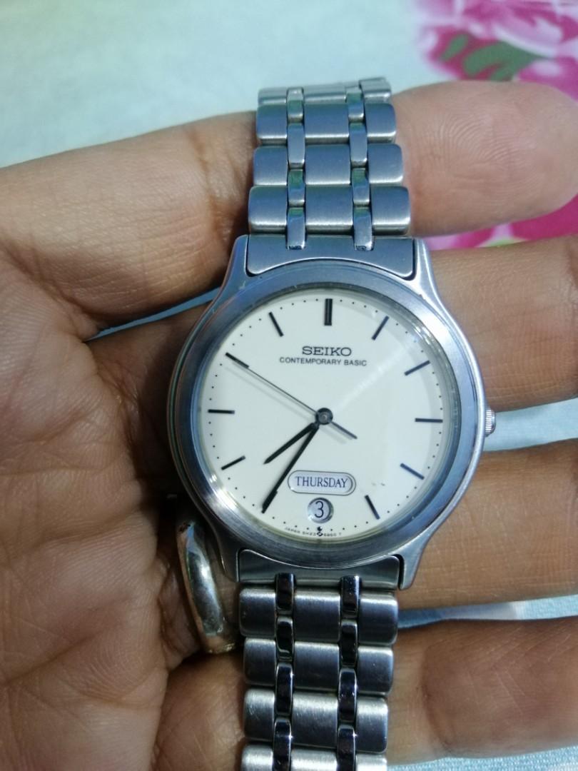Seiko contemporary basic, Men's Fashion, Watches & Accessories, Watches on  Carousell