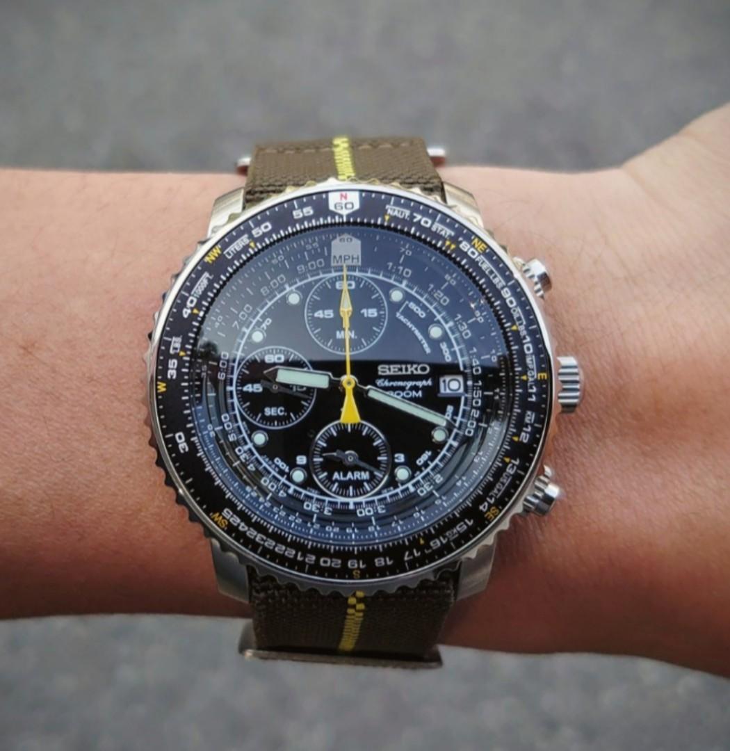 SEIKO SNA411 Flightmaster (discontinued), Luxury, Watches on Carousell