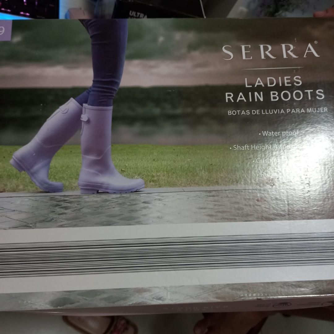 serra rain boots