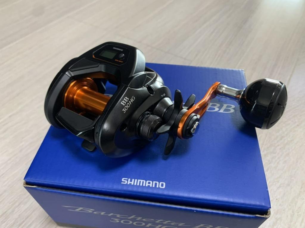 Shimano Barchetta BB 300HG 捲線器, 運動產品, 釣魚- Carousell