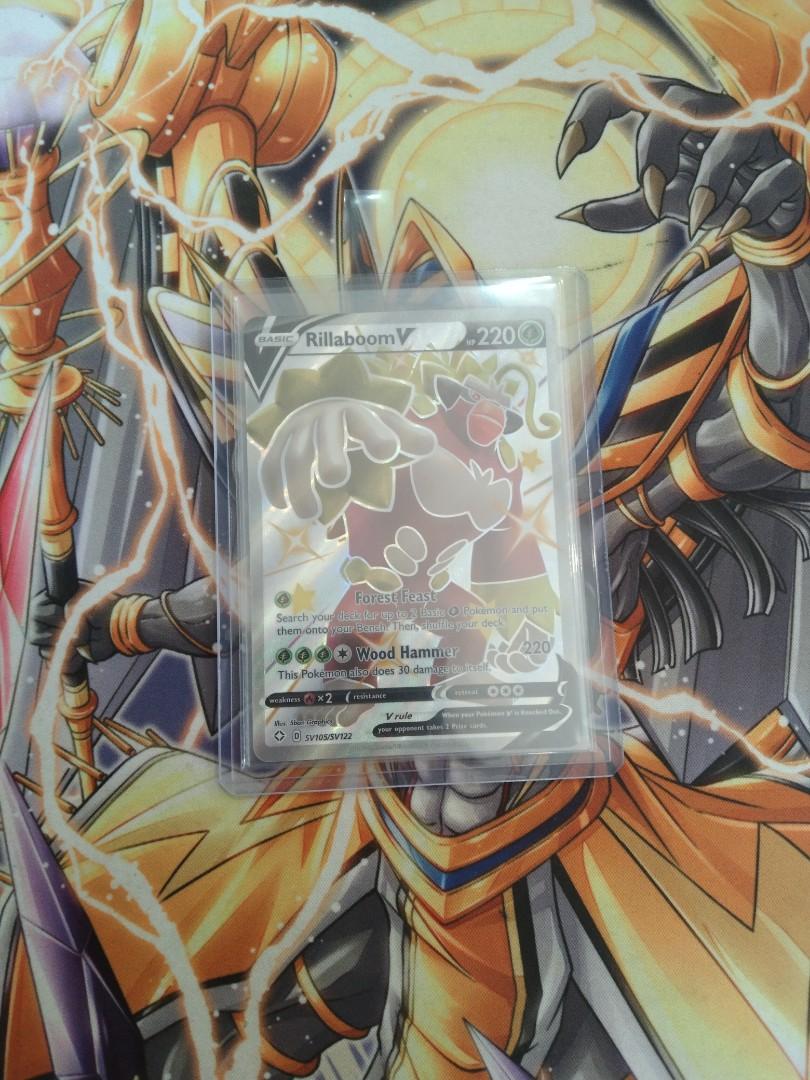 shining fates full art Rillaboom V, Hobbies & Toys, Memorabilia &  Collectibles, Fan Merchandise on Carousell