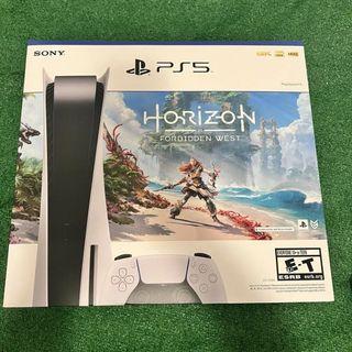 Sony PS5 BluRay Edition Console  White Horizon